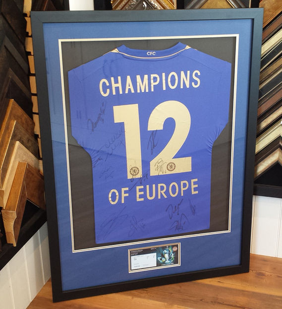 Signed Chelsea FC Shirt