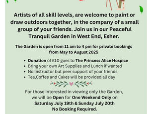 Plein Air for all Surrey Artists