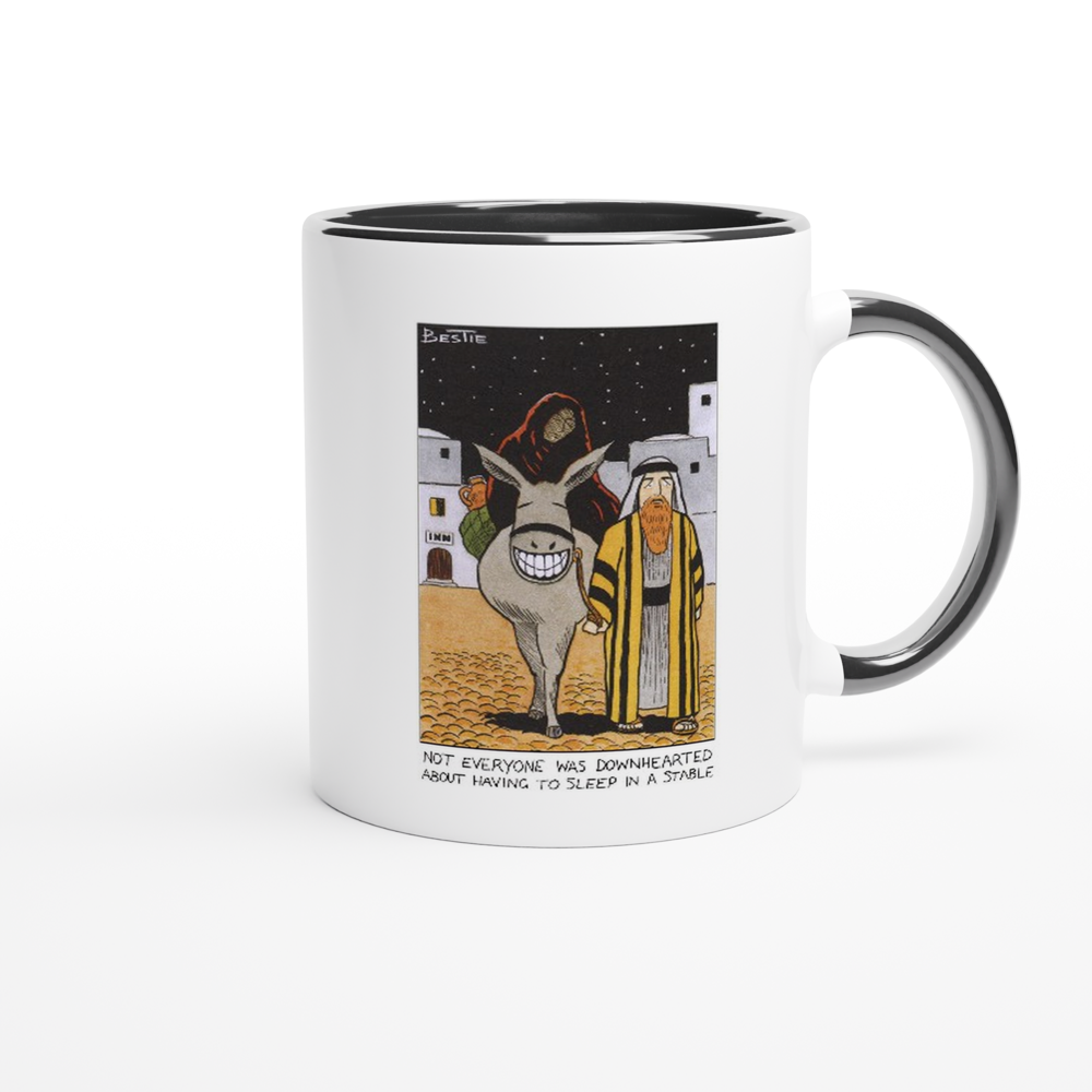 Sleep in a Stable - White 11oz Ceramic Mug