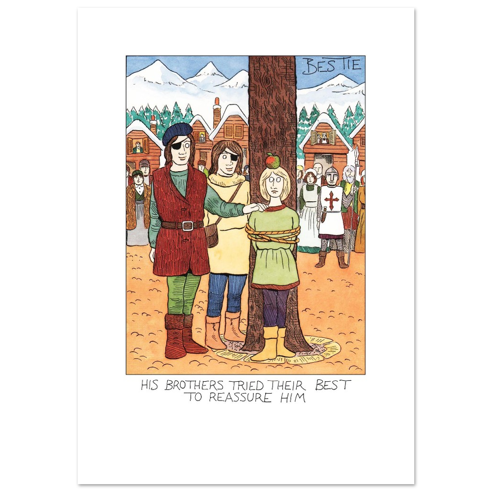 Brotherly Reassurance  - Fine Art Print