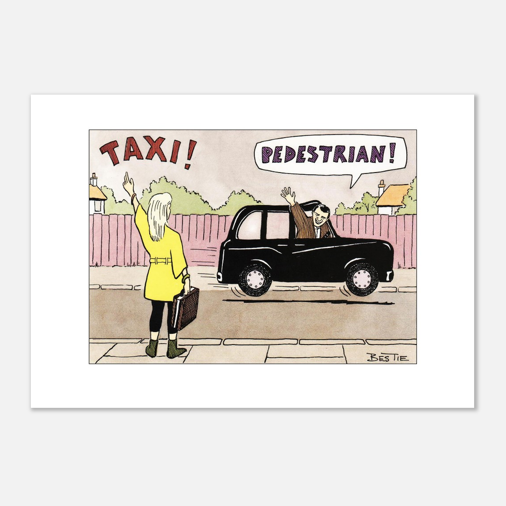 Taxi! - Fine Art Print