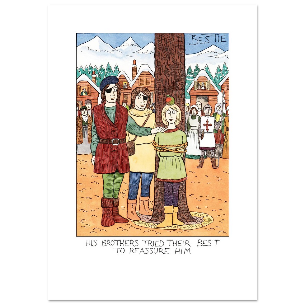 Thumbnail: Brotherly Reassurance  - Fine Art Print
