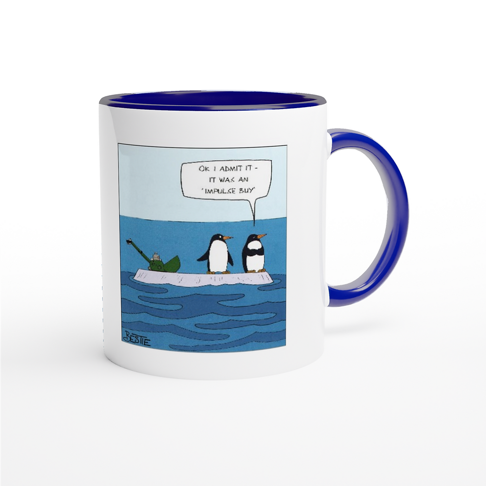 Thumbnail: Impulse Buy - White 11oz Ceramic Mug