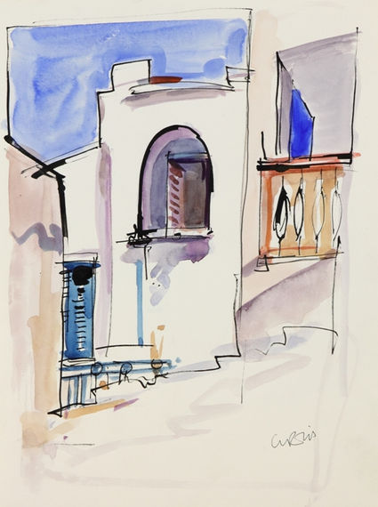 Blue Sky, White Terrace