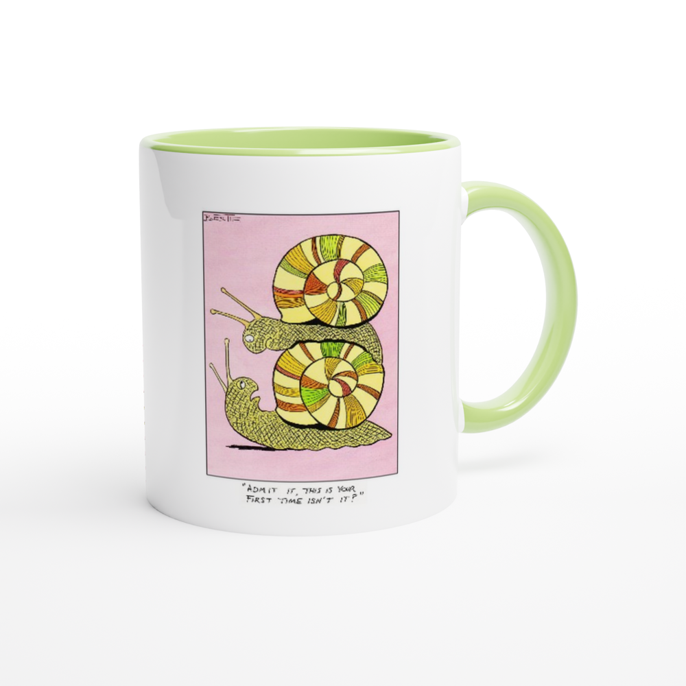 First Time - White 11oz Ceramic Mug