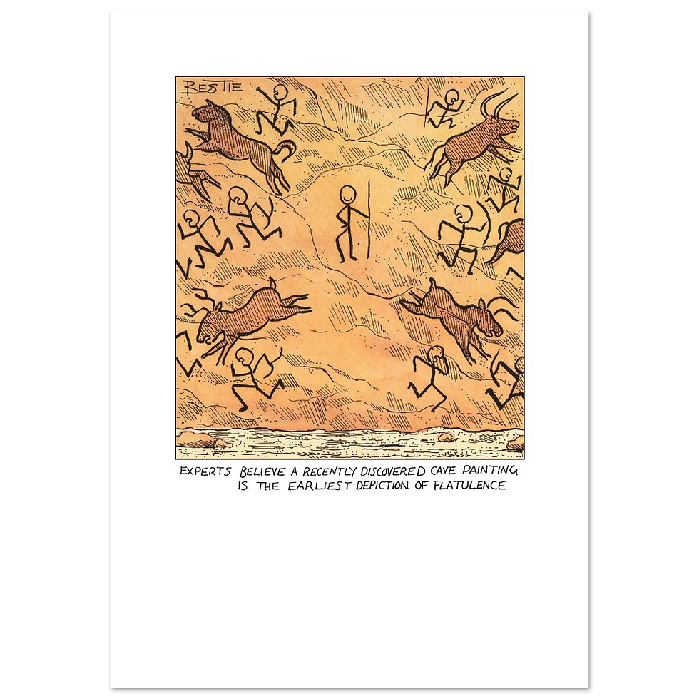 Thumbnail: Early Flatulence  - Fine Art Print