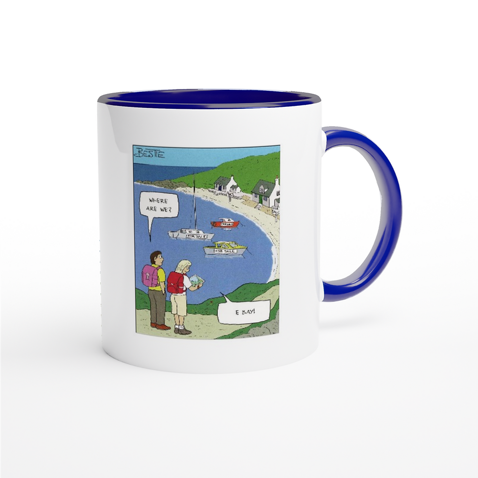 Thumbnail: Ebay - White 11oz Ceramic Mug
