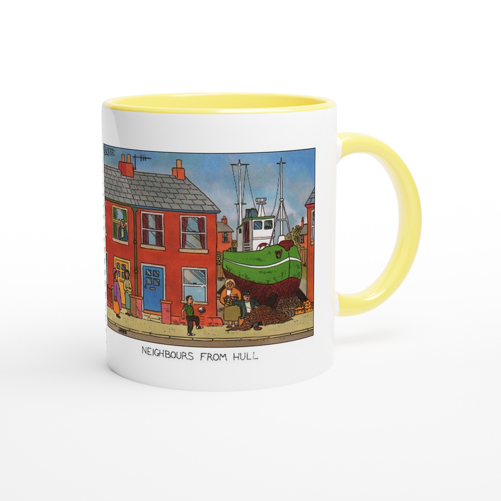 Thumbnail: Neighbours from Hull - White 11oz Ceramic Mug