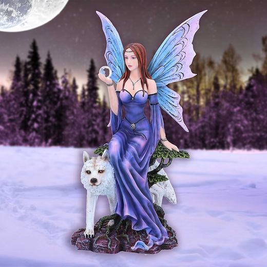 Figurine elfe prenant fille dans le bras 28 cm | Mère enfant fée statue Figurine elfe prenant fille dans le bras 28 cm | Mère enfant fée statue