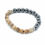 Thumbnail: Faceted Gemstone Bracelet - Magnetic Picture Jasper