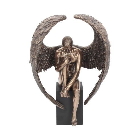 Thumbnail: Angel's Reflection 26cm

Bronzed Religious Contemplative Angel's Reflection Figu