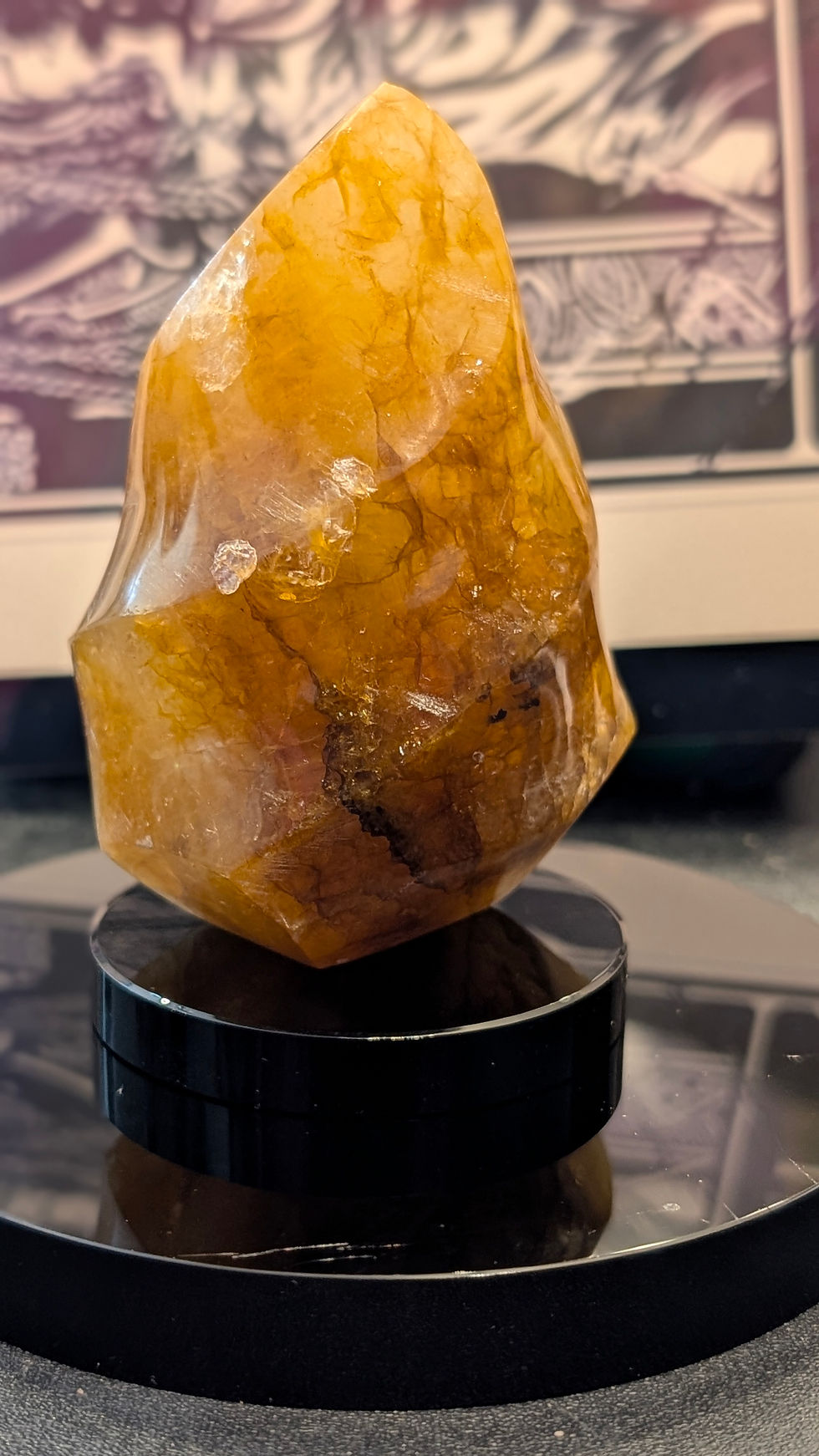 Thumbnail: Honey Calcite Flame 