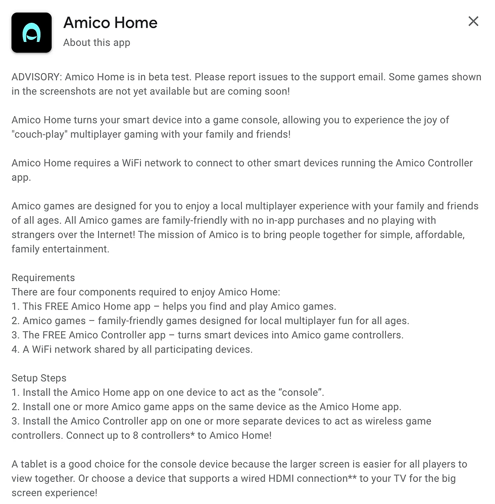 Intellivision Amico Home is an Out of Season April Fools Joke