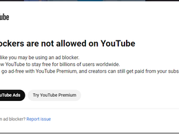 YouTube Cracks Down On People Using AdBlockers