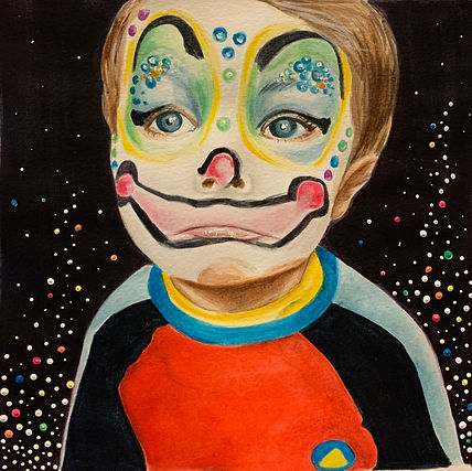 childrens portrait painting