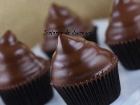 Cupcake tête de choco, la recette
