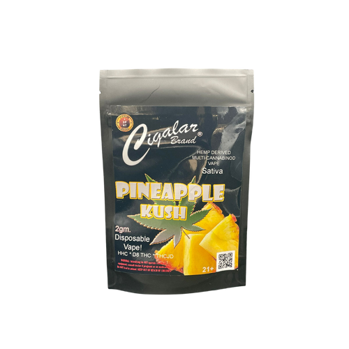 Pineapple Kush 2g Disposable Vape Cigalar