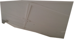 Начальная стадия лепного потолка,