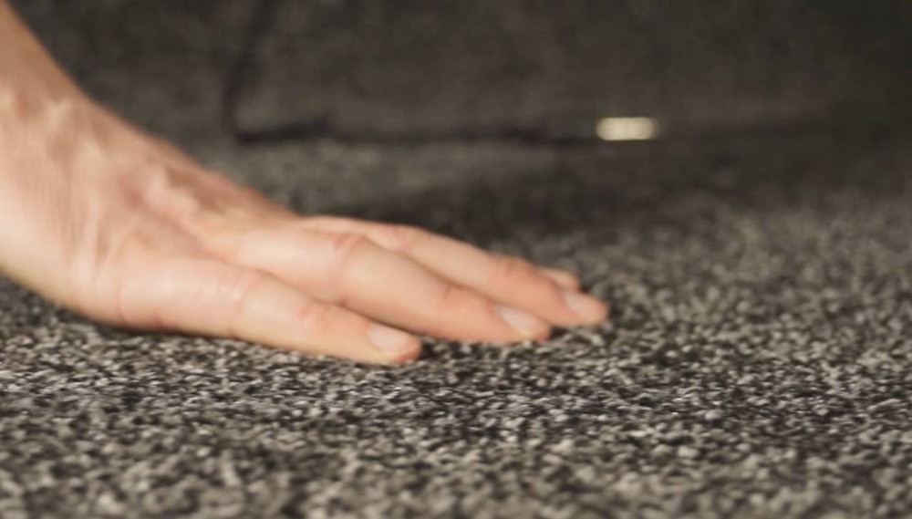 Plush style carpet.