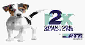 Shaw r2x stain and soil resistance picture.