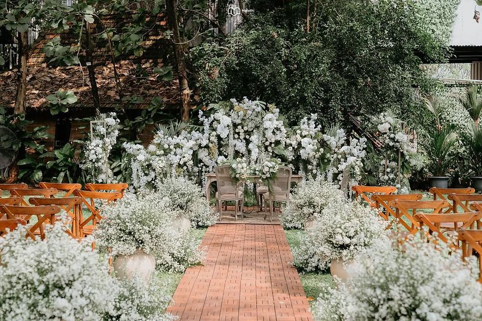 Wedding venue outdoor Jakarta | Foto via Nikah di Balai Sarwono