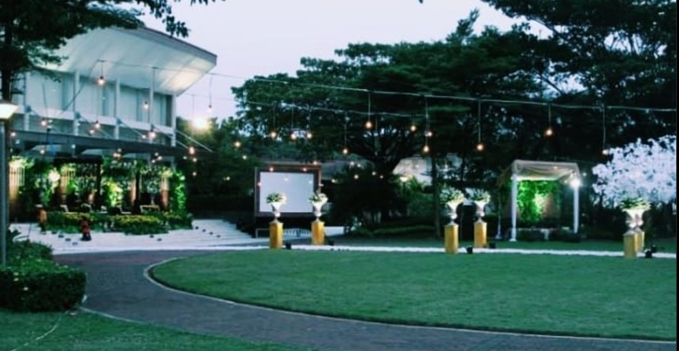 Venue pernikahan outdoor dan Indoor Club House JGC Jakarta Timur