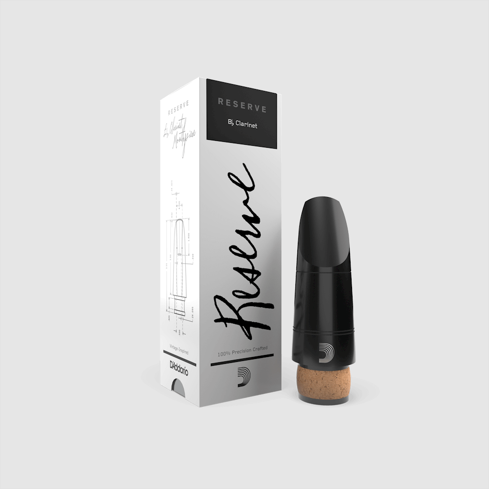 D'Addario Reserve XO Bb Clarinet Mouthpiece