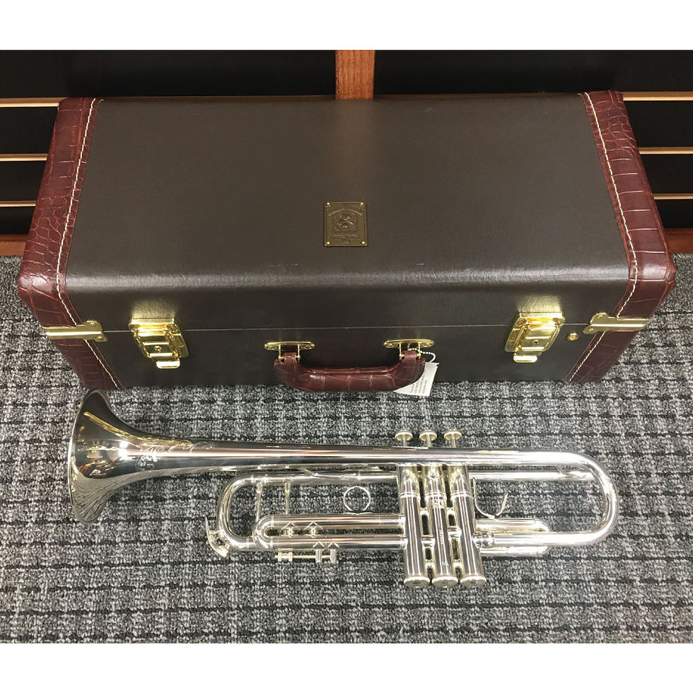 Thumbnail: Bach 190S37 Stradivarius Professional Bb Trumpet - Silver
