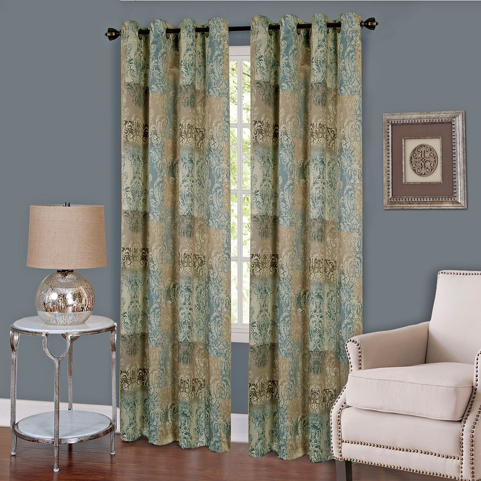 Thumbnail: Vogue Grommet Window Curtain Panel