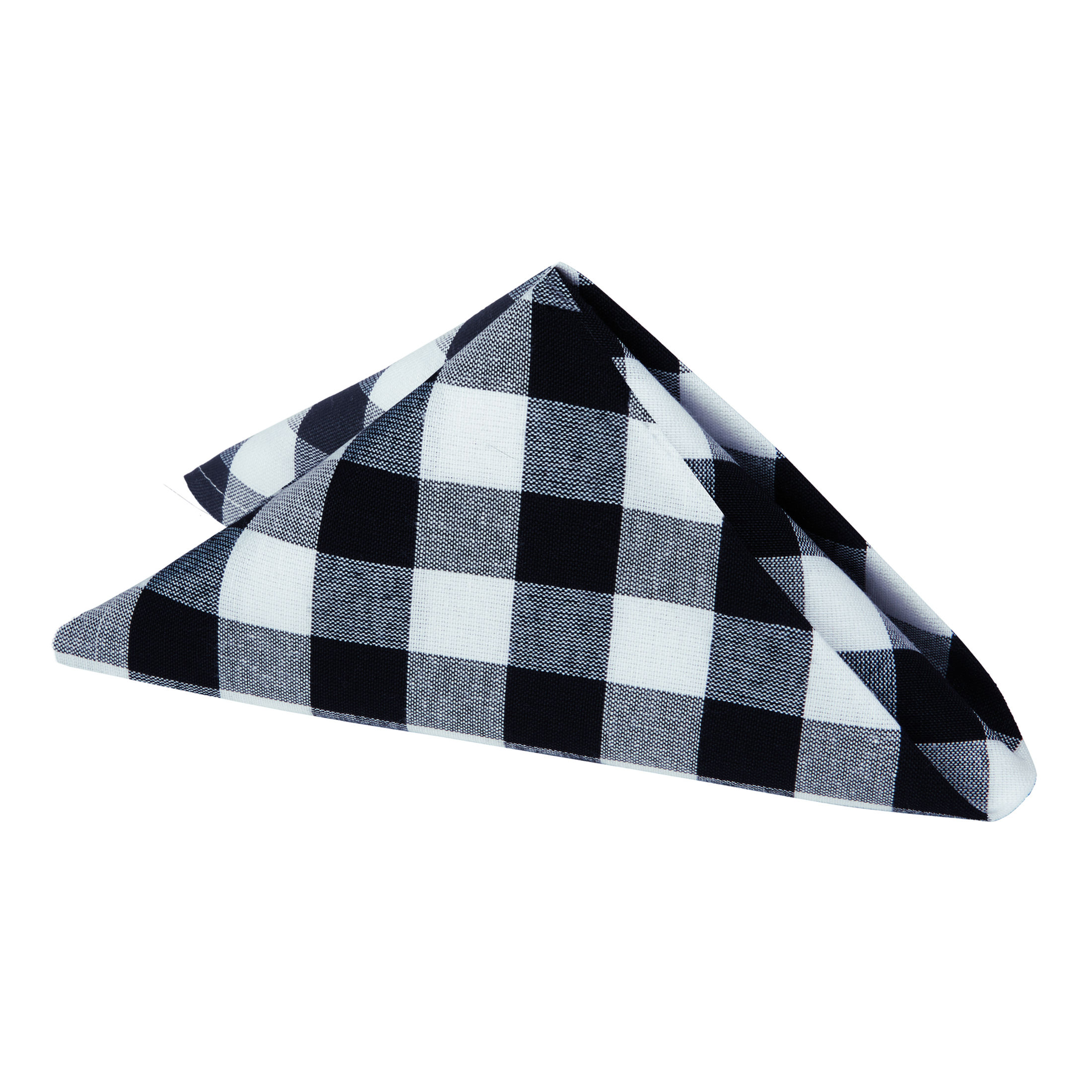Buffalo Check Dinner Table Napkins - Set of Four