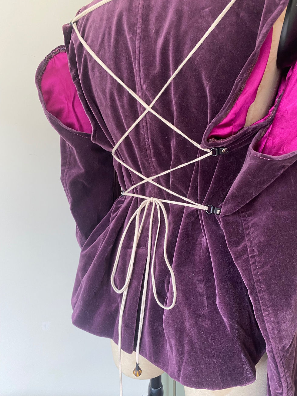 Thumbnail: Violet two ways blazer