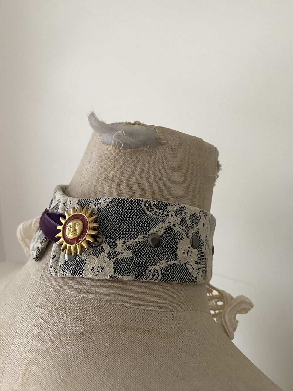 Thumbnail: lace cloth choker