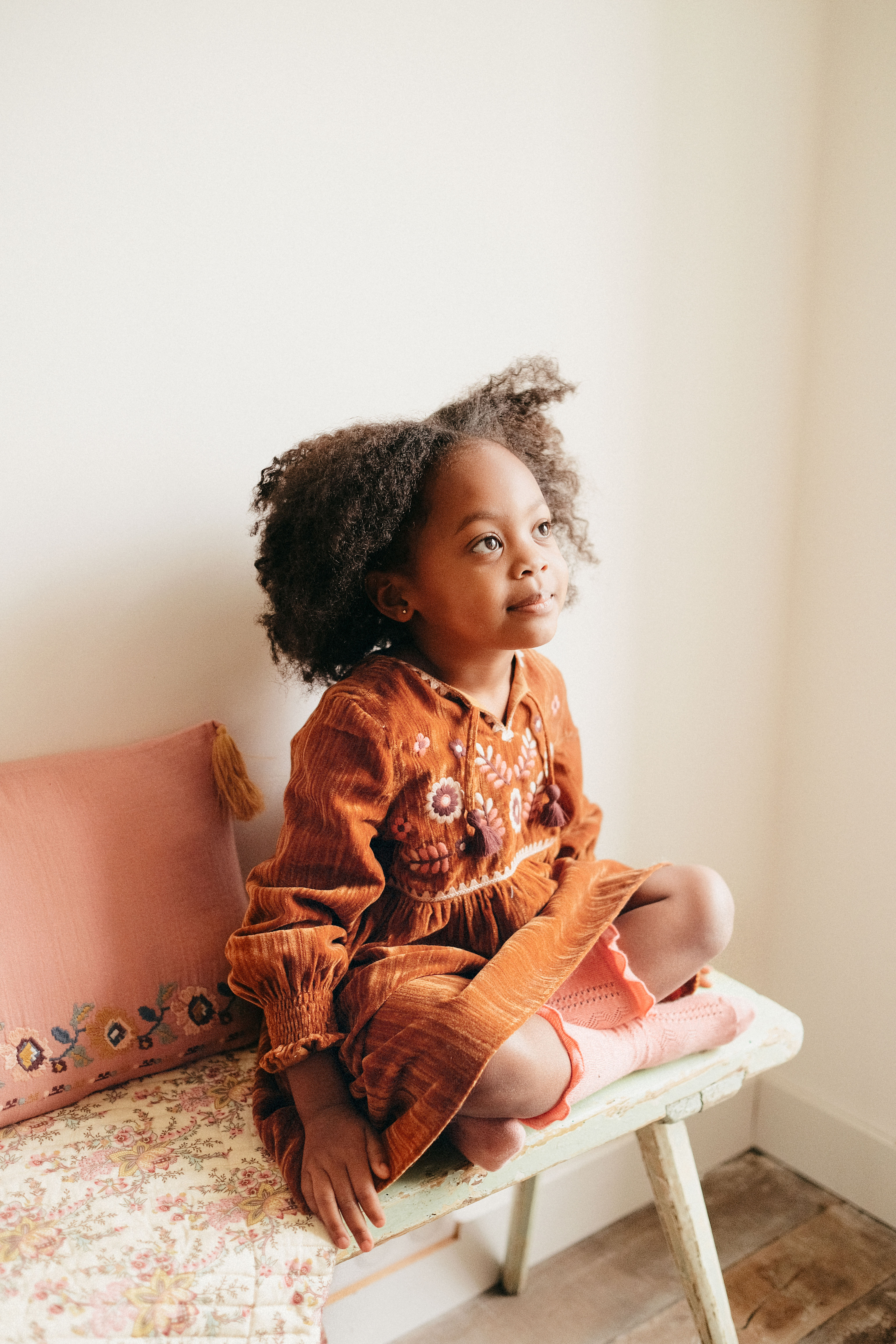 Louise Misha - 	 Josette Dress  Caramel