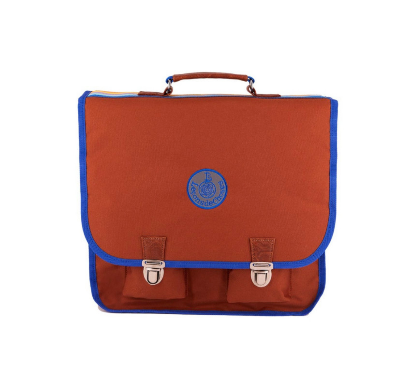 LECONS DE CHOSES - SCHOOL BAG BROWN