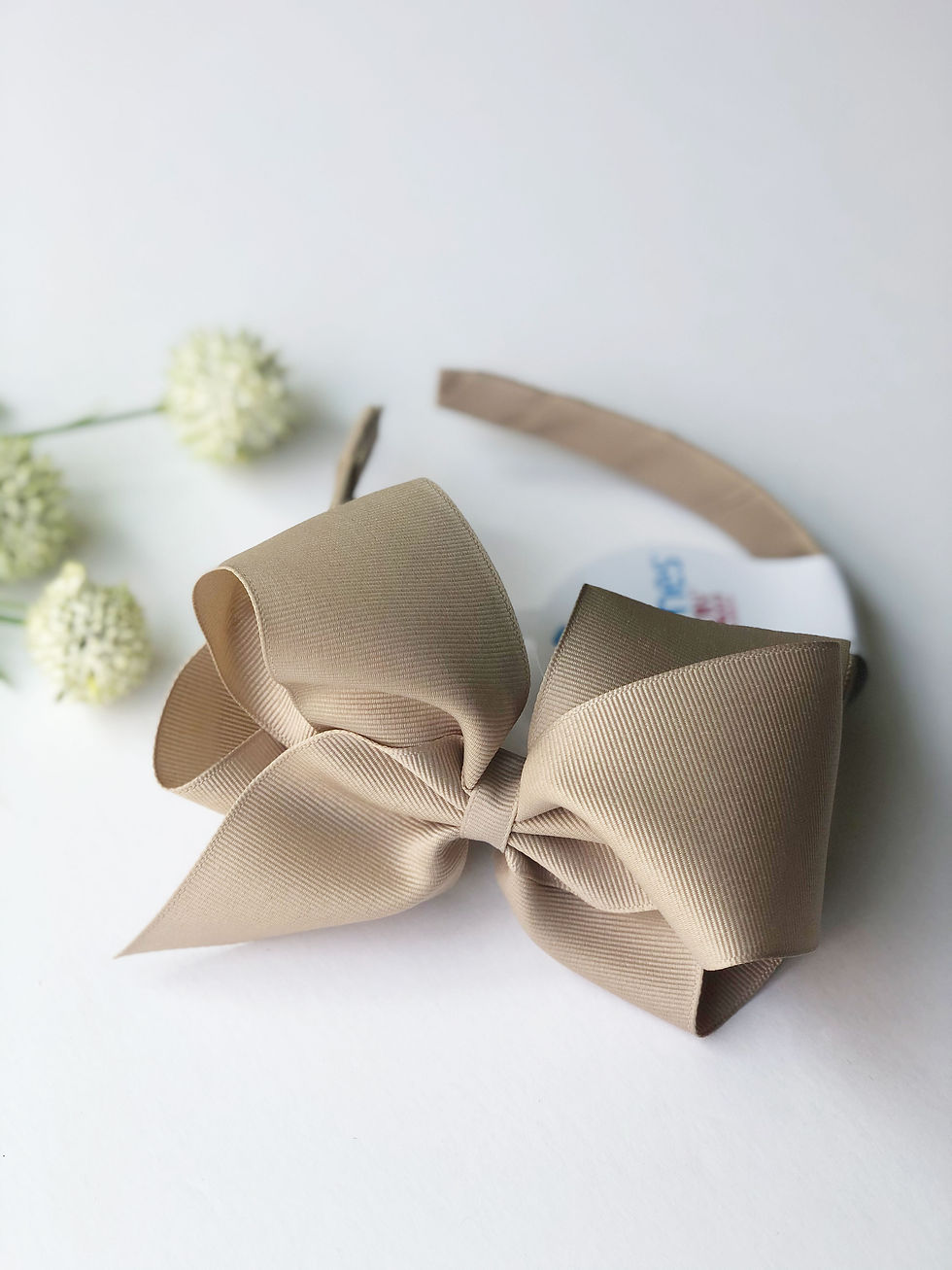 Thumbnail: Weeones - Small King Classic Grosgrain Bow on Headband