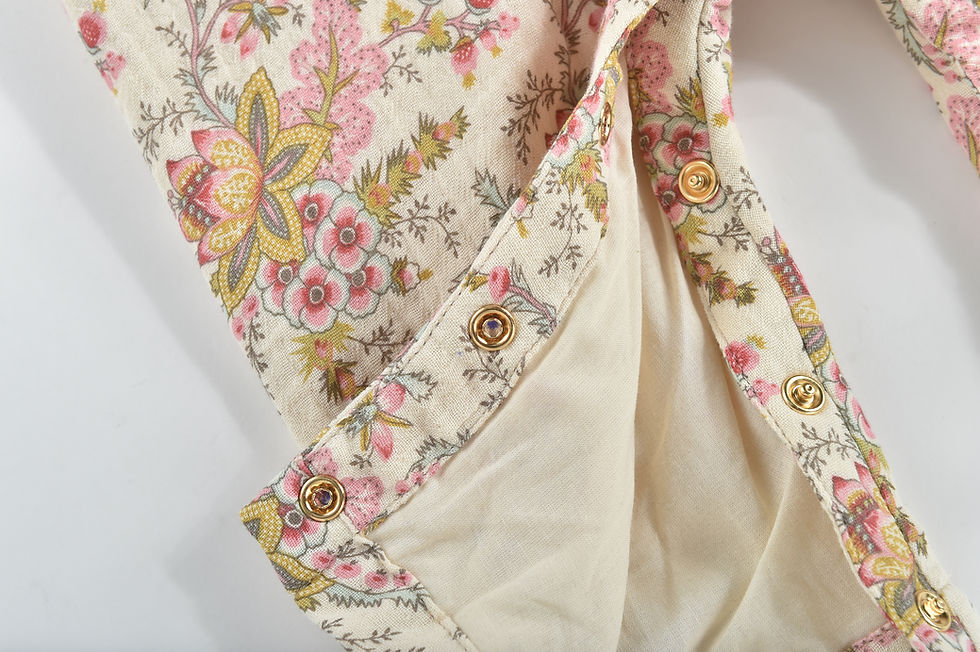 Thumbnail: Louise Misha - Jenna Jumpsuits  Cream French Flowers