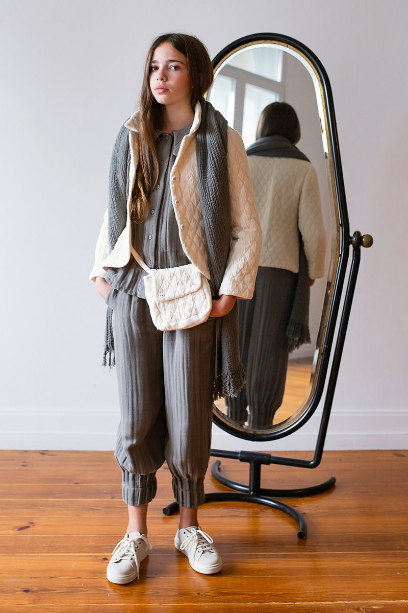 섬네일: Belle Chiara -  Medium Diamond Cream Blazer