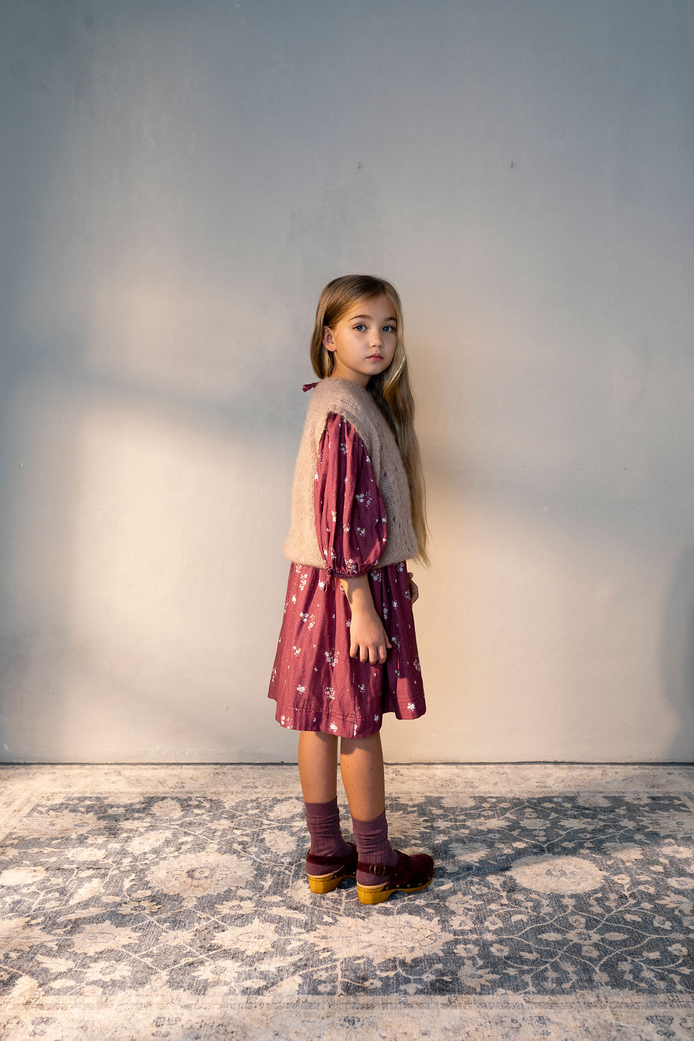 섬네일: BEBE ORGANIC - NORA FLOWER DRESS