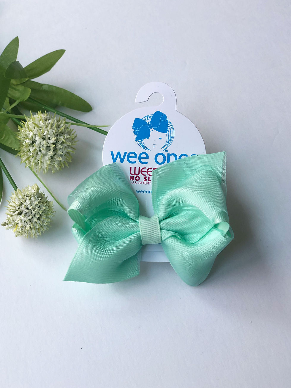 Thumbnail: Weeones - Organza Overlay Bow - Extra Small/Medium/King