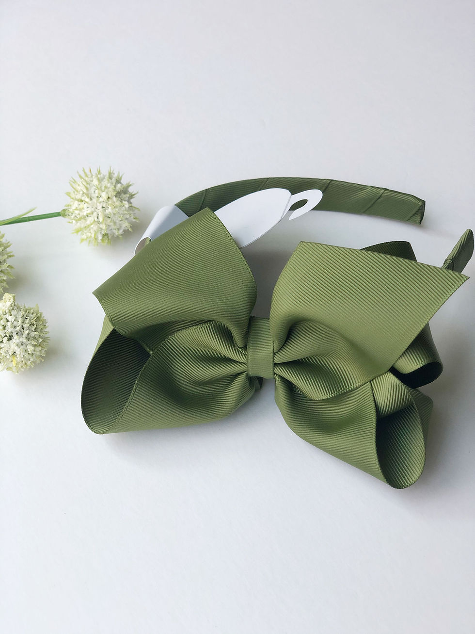 Thumbnail: Weeones - Small King Classic Grosgrain Bow on Headband