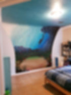 underwater bedroom wall mural