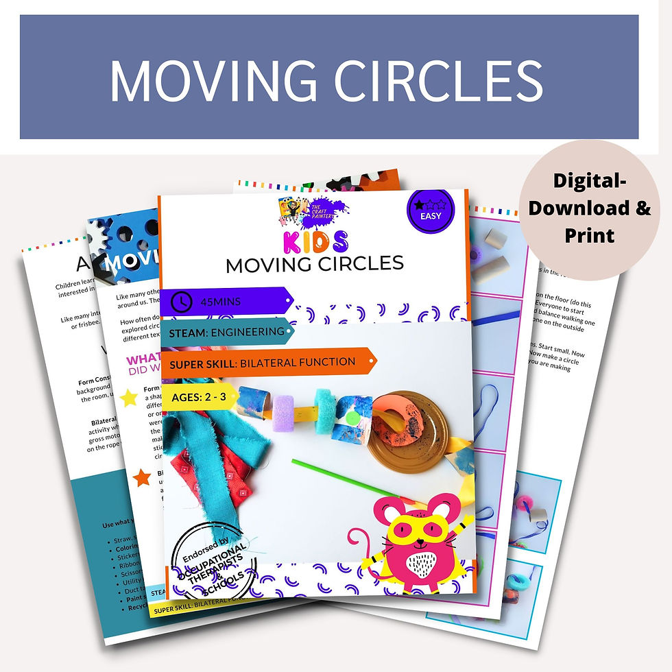 Moving Circles- Ages 2-3