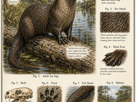 Plate II — North American River Otter