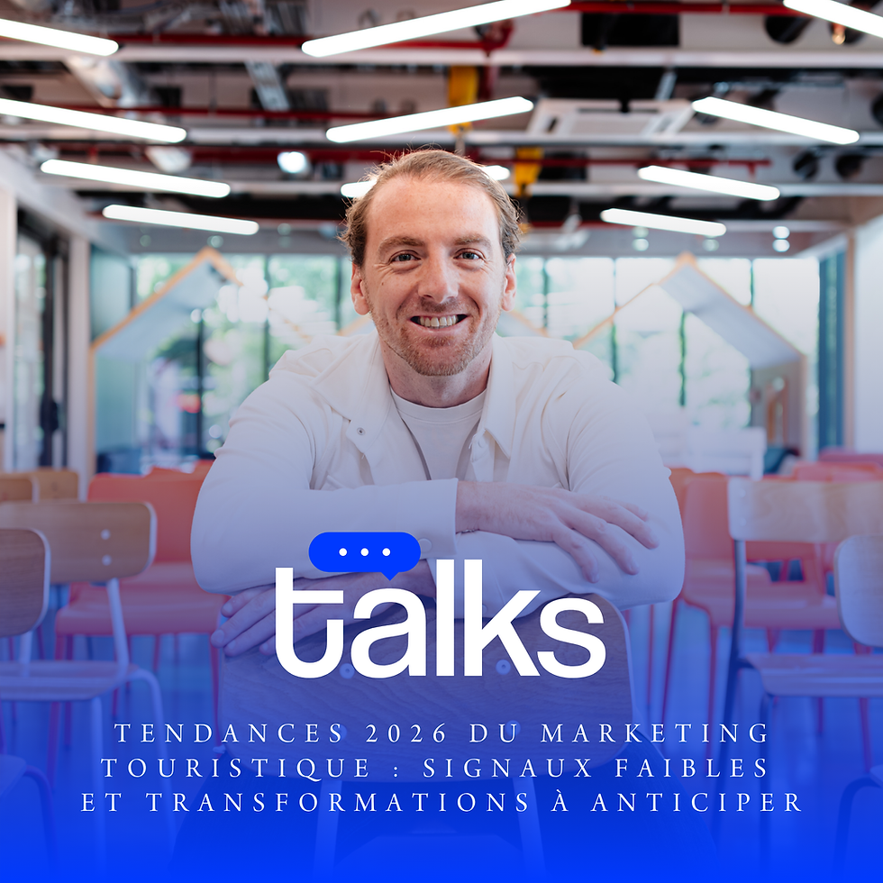 Tendances 2026 du marketing touristique : signaux faibles et transformations à anticiper