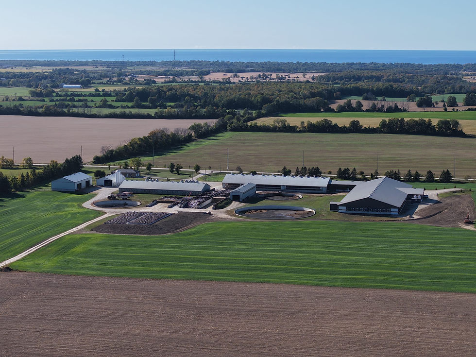 Ter Woerds Farms aerial view