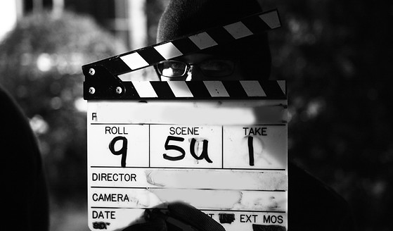Film Slate Close-Up