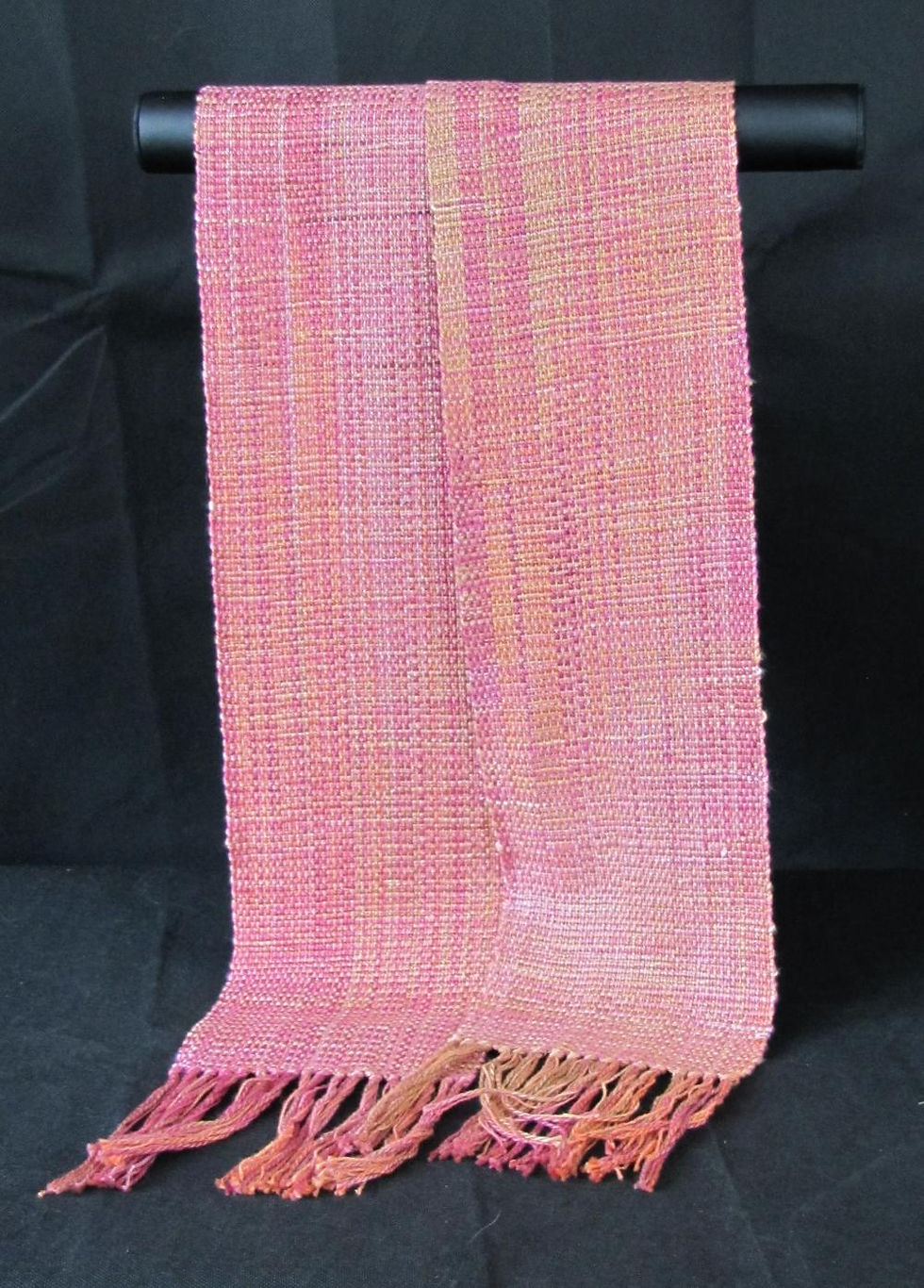 Painted scarf - rusts
