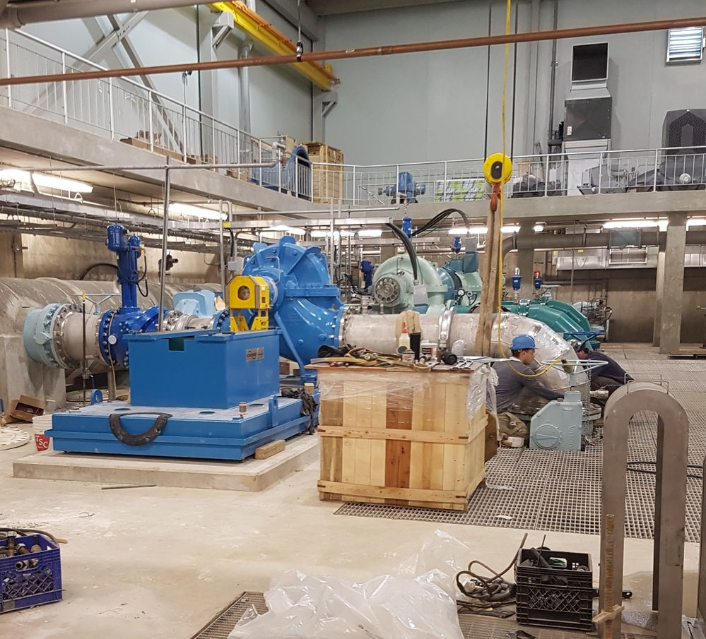 Pipe and Pump Installation