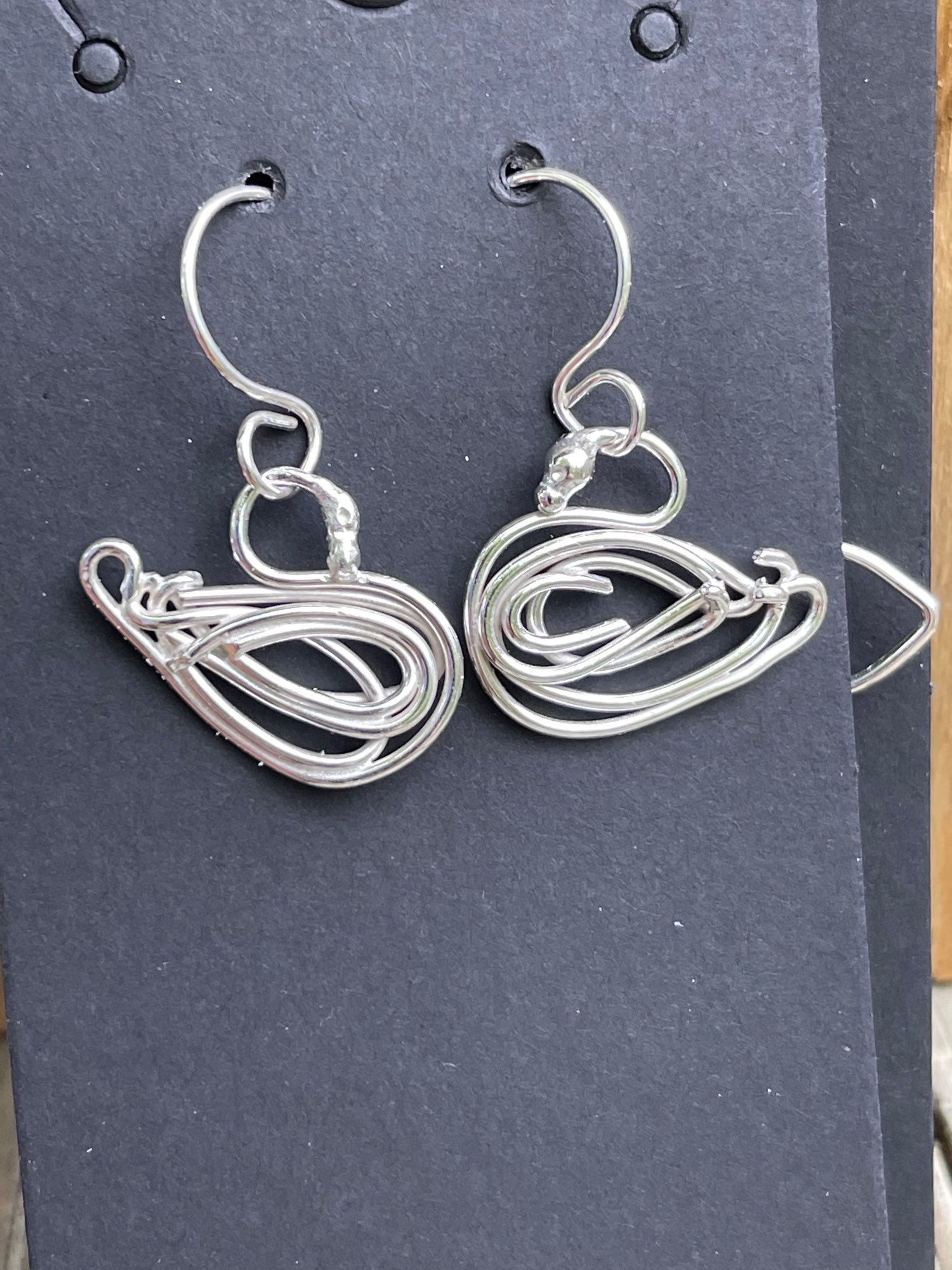Swan Earrings 