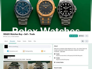 NEXO Timepieces editorial image accompanying an investigation into fraudulent escrow arrangements, fake Facebook group administrators, and payment risks in luxury watch transactions.